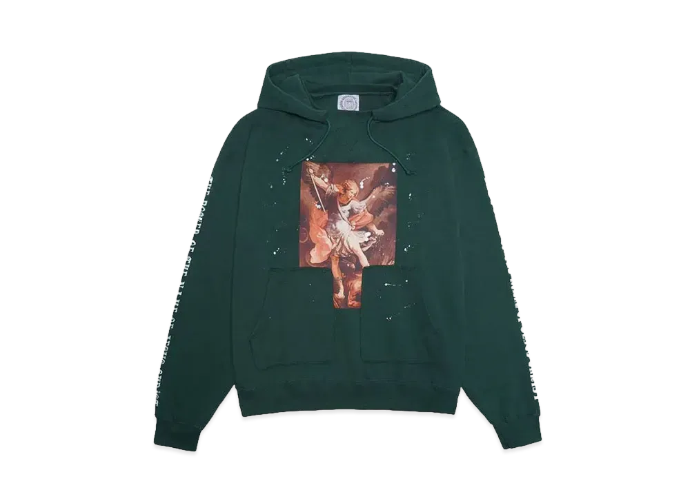 SOMEIT S.B.M Vintage Hoodie "GREEN"