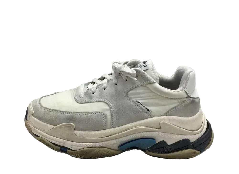 バレンシアガ ウィメンズ トリプルS ナイロン "ホワイト"