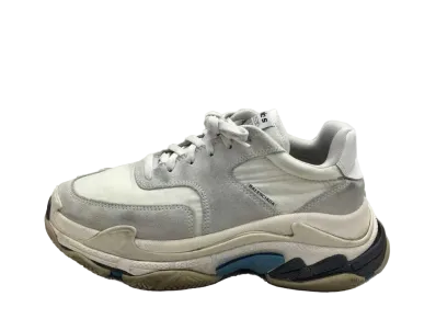 BALENCIAGA Women's TRIPLE S Nylon "White"