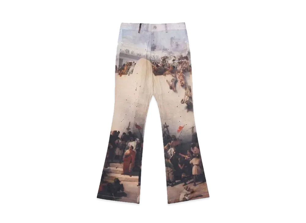 SOMEIT C.J.W Vintage Pants "PRINT"