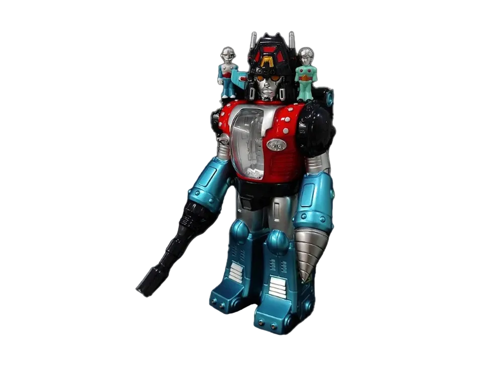 Soft Vingers Toys Robot & 2 Pilots 4th