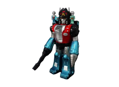 Soft Vingers Toys Robot & 2 Pilots 4th
