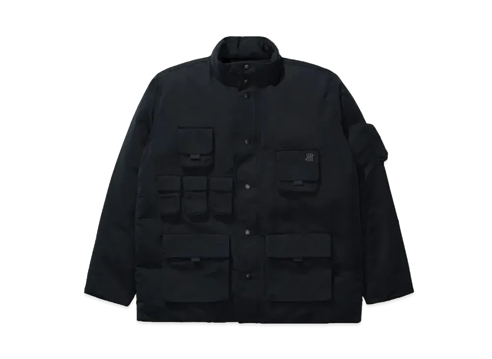 UNDEFEATED Multi-Pocket Down Jacket "Black"