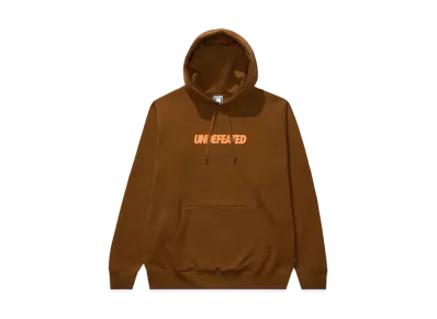 UNDEFEATED Logo Hoodie "Brown"