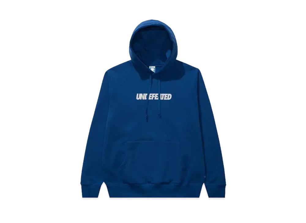 UNDEFEATED Logo Hoodie "Blue"
