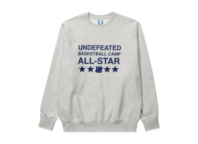 UNDEFEATED Camp Crewneck "Gray"