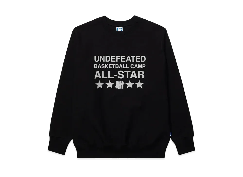 UNDEFEATED Camp Crewneck "Black"