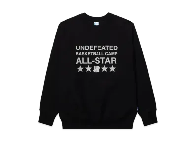 UNDEFEATED Camp Crewneck "Black"