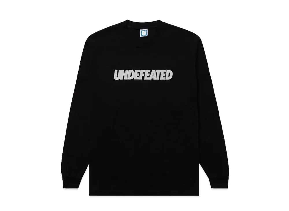 UNDEFEATED Logo L/S Tee "Black"