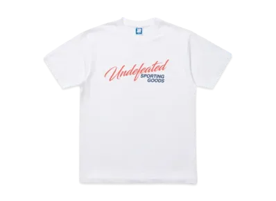 UNDEFEATED Script Shop S/S Tee "White"