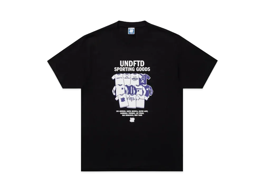 UNDEFEATED Catalog S/S Tee "Black"