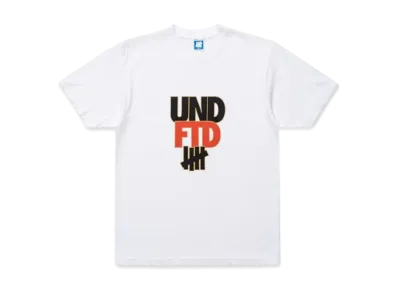 UNDEFEATED Stack S/S Tee "White"