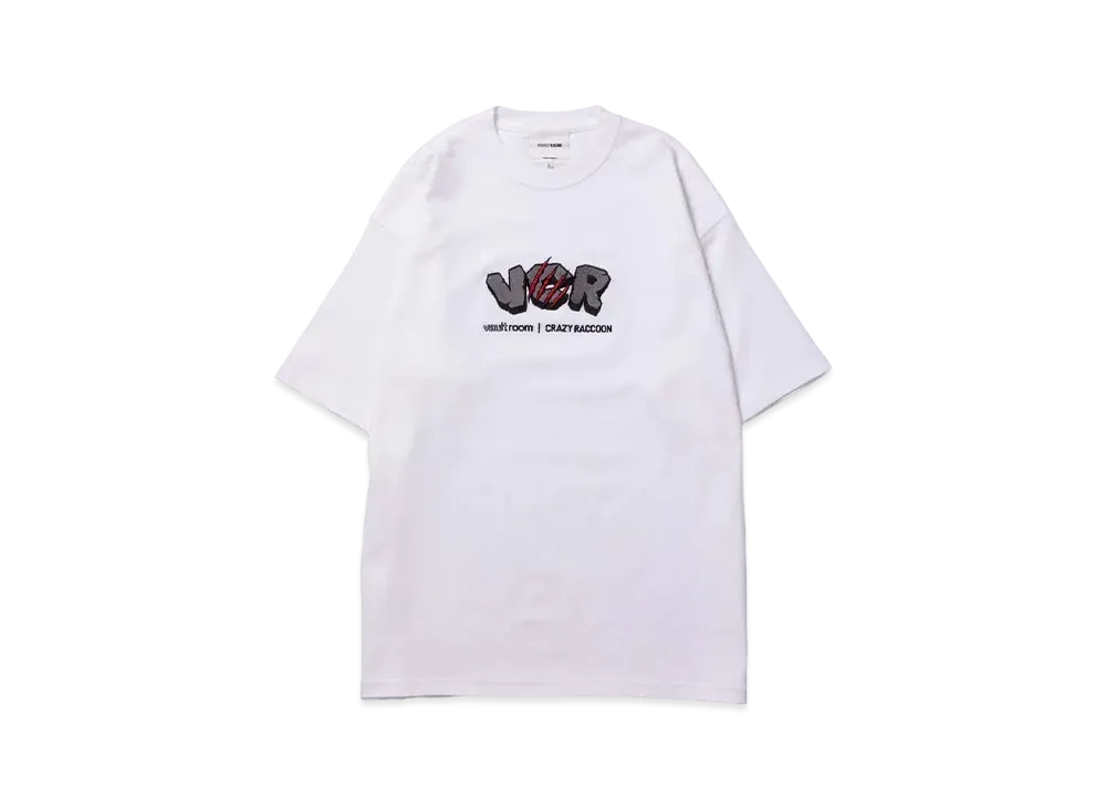 VAULTROOM VCR Dino Logo Tee "White"