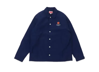 KENZO "BOKE FLOWER" COACH JACKET MENS "Navy "
