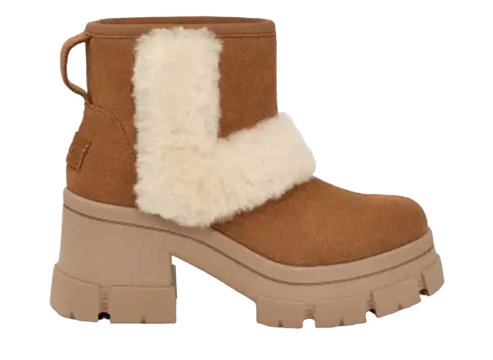 アグ ウィメンズ ブルックリン サンバースト "チェスナット"