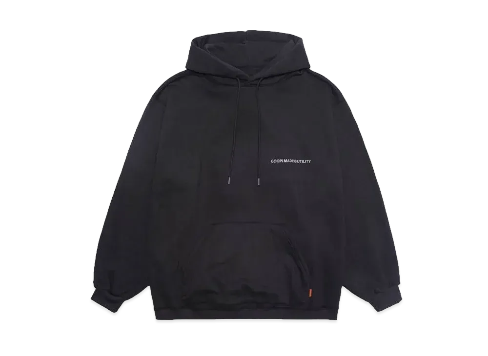 GOOPiMADE Shadow Paint Hoodie "Black"