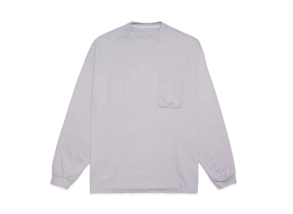 GOOPiMADE 3D L/S Pocket Tee "L-Gray"