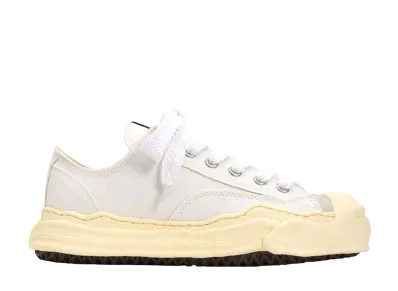 Maison MIHARA YASUHIRO HANK VL OG Sole Canvas Low-top Sneaker "White"