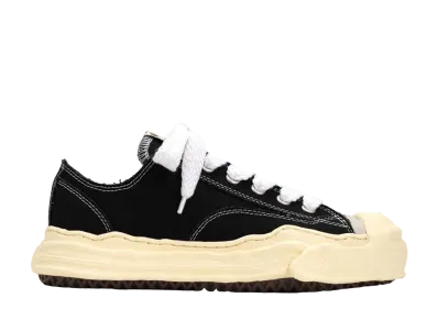 Maison MIHARA YASUHIRO HANK VL OG Sole Canvas Low-top Sneaker "Black"
