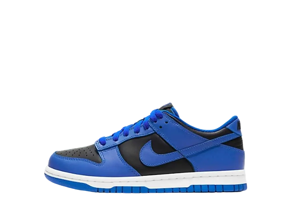 Nike GS Dunk Low Retro "Black/Hyper Cobalt/White"