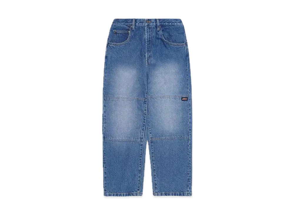 Supreme x Dickies Double Knee Baggy Jean "Washed Indigo"