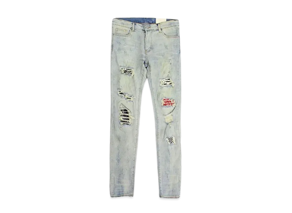 mnml X214 STRETCH DENIM "BLUE"