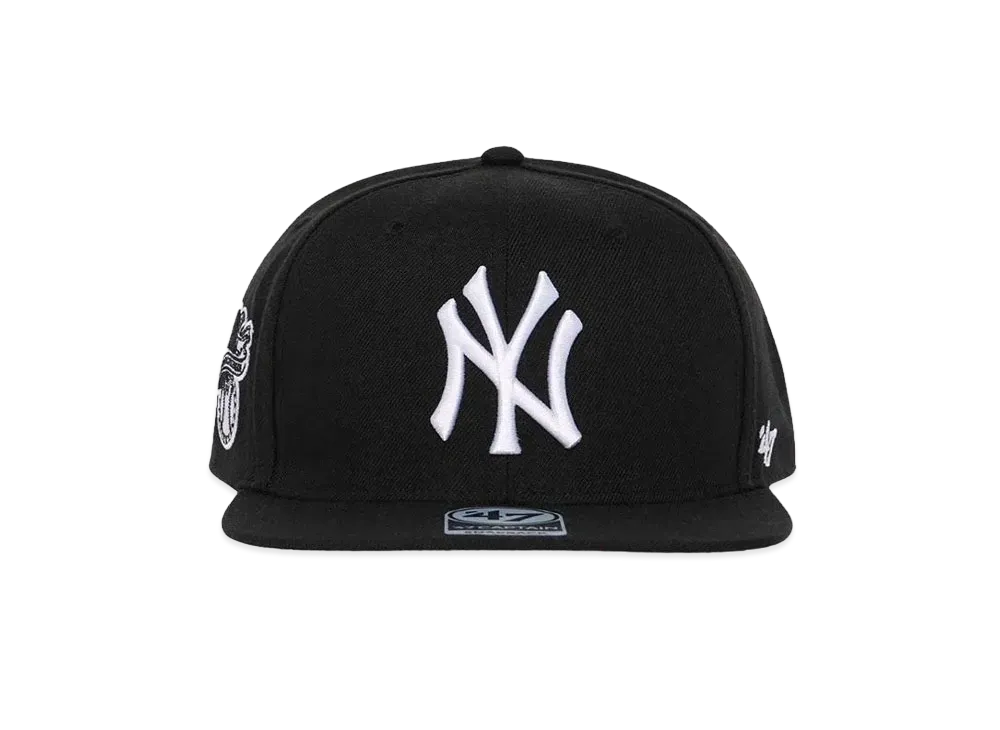 '47 Yankees Sure Shot CAPTAIN Black/White "BLACK/WHITE"