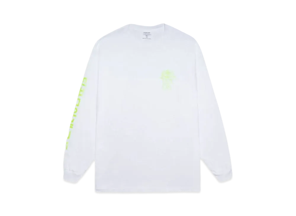 SOUND SHOP balansa TKMA RECORDS L/S TEE "WHITE"