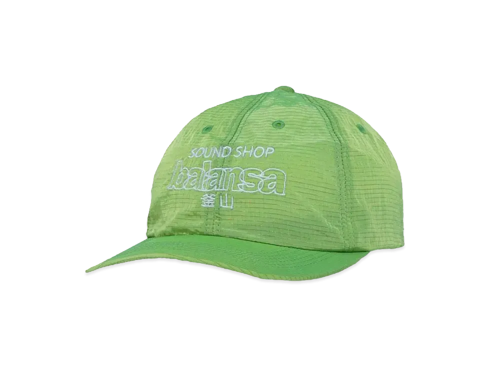 SOUND SHOP balansa SSB LOGO NYLON CAP "LIME"