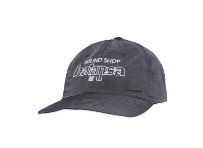 SOUND SHOP balansa SSB LOGO NYLON BALL CAP "DARK GRAY"