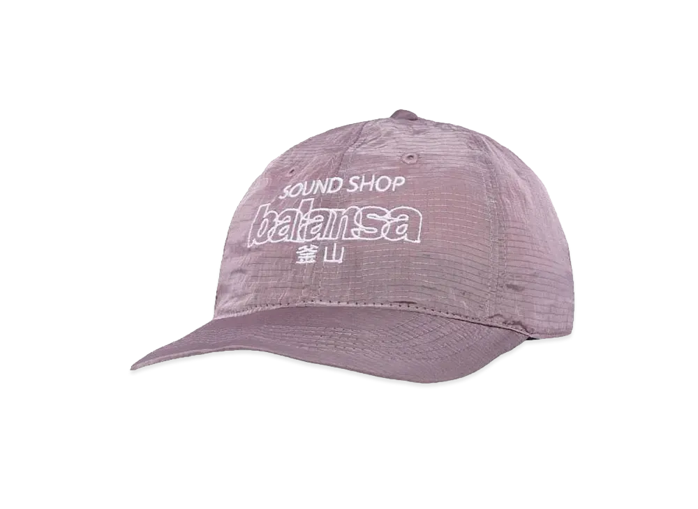SOUND SHOP balansa SSB LOGO NYLON BALL CAP "ORCHID"