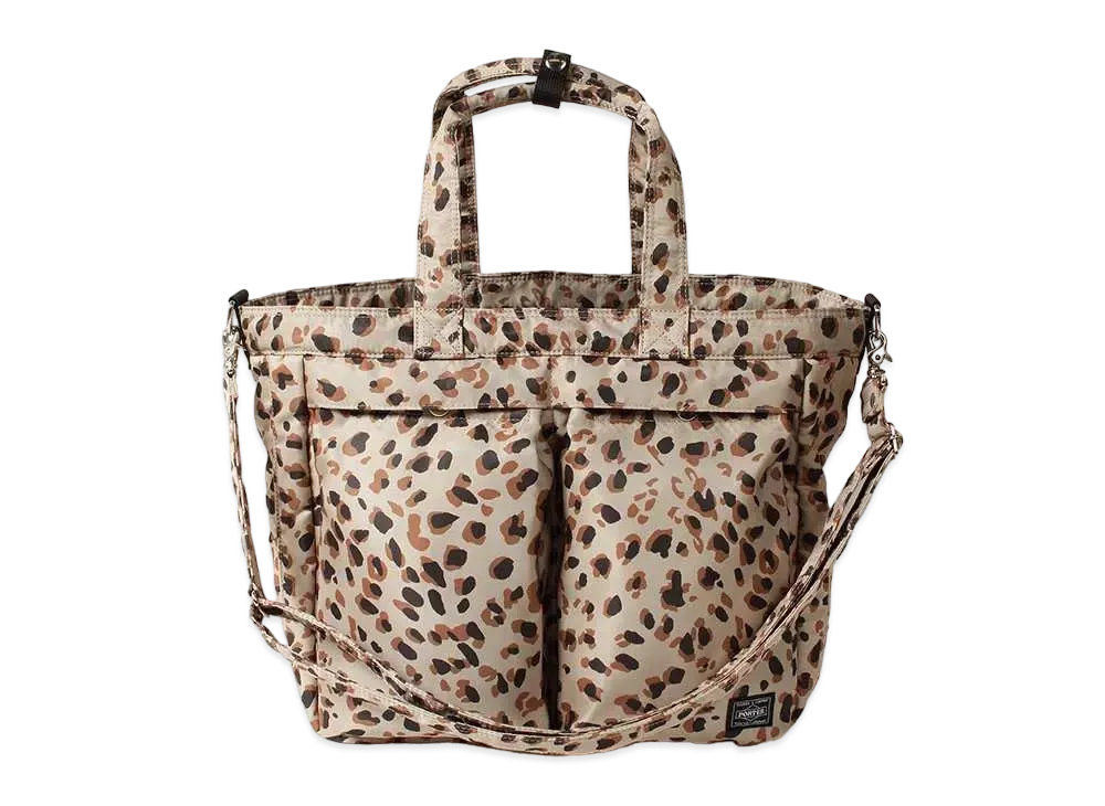 WACKO MARIA x PORTER / 12 Inch Recored Bag "Leopard"