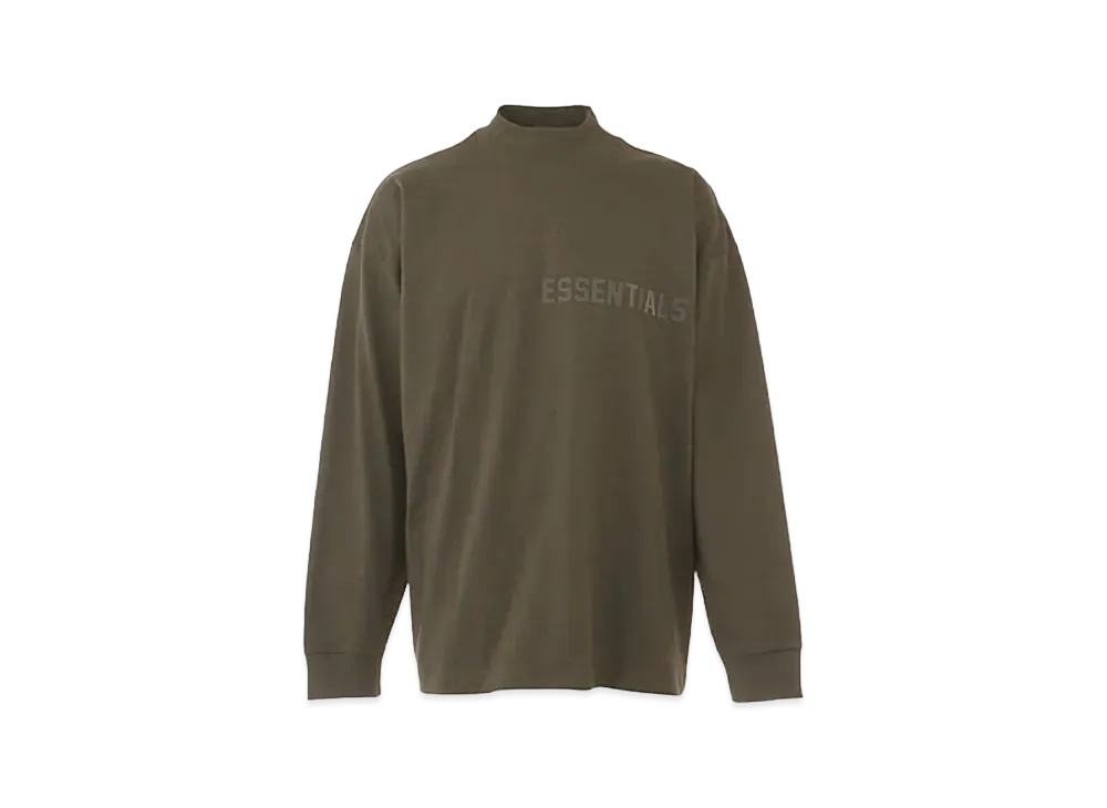 FEAR OF GOD ESSENTIALS Cut And Sew "Off Black"