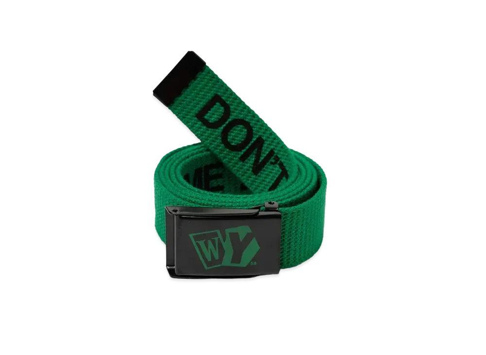 Wasted Youth Web Belt "Green" / VERDY