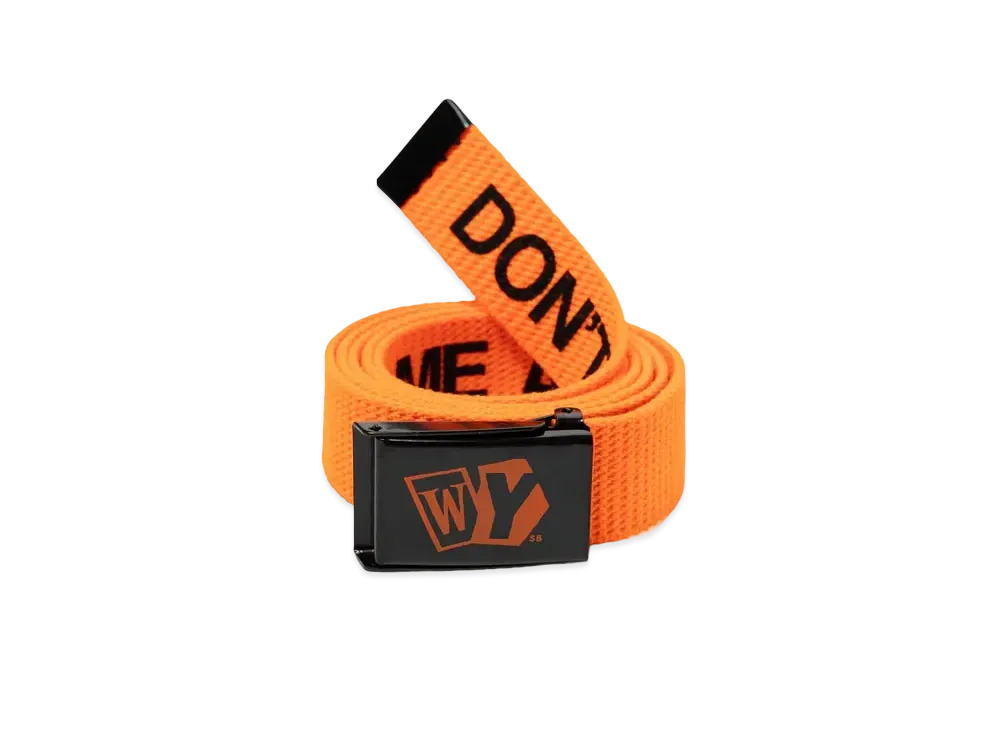 Wasted Youth Web Belt "Orange" / VERDY