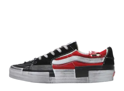 Vans Sk8-Low Reconstruct "Black/Red"