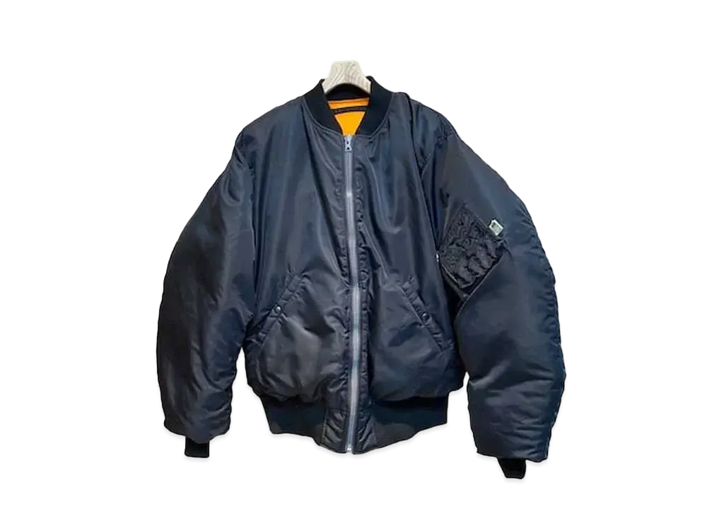 SSZ x BUZZ RICKSON'S Cho MA-1 "Black"