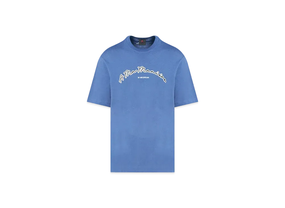 Jordan x A MA MANIÉRE Short Sleeve T-shirt "Blue"