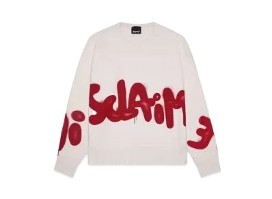 DISCLAIMER MAGLIA UOMO GIROCOLLO "CREMA/ST.ROSSOINDIA"