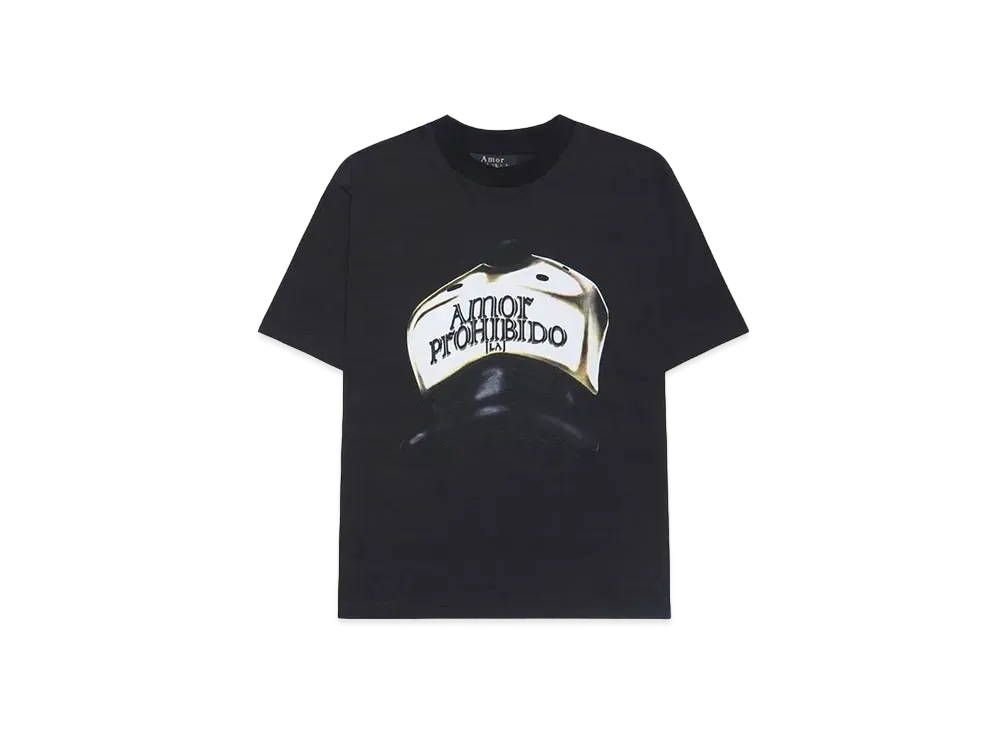 Amor Prohibido AMOR CAP TEE "BLACK"