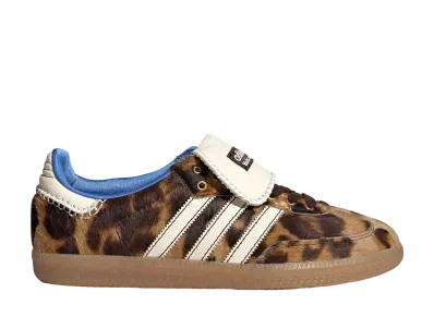 Wales Bonner × adidas Samba Pony Leo Low "Dark Brown/Cream White"