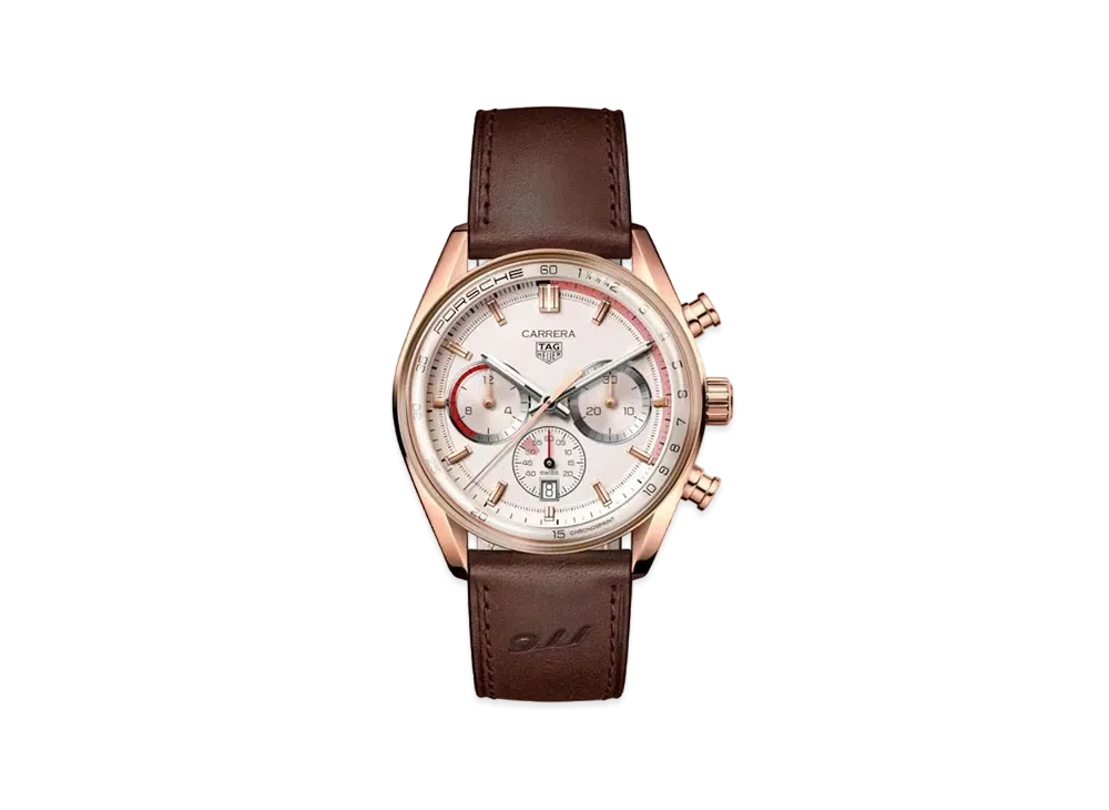 TAG Heuer x PORSCHE Carrera Chronosprint Automatic Chronograph 42MM CBS2040.FC8318