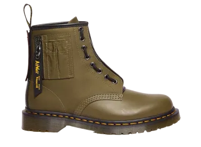 ALPHA INDUSTRIES × Dr.Martens 1460 BEN ALPHA 8-Eye Boots "Olive"