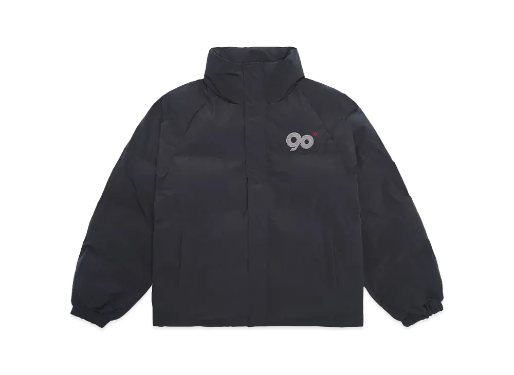 9090 90ロゴ リッチパファジャケット 