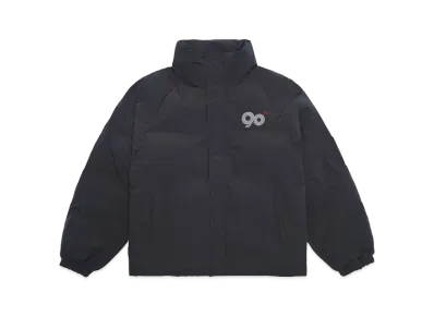 9090 90 Logo Rich Puffer Jacket "Charcoal"