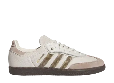 Nice Kicks × adidas Consortium Samba "Talc/Brown/Pantone"