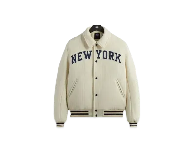 Kith x the New York Knicks Wool Collared Coaches Jacket "Silk"