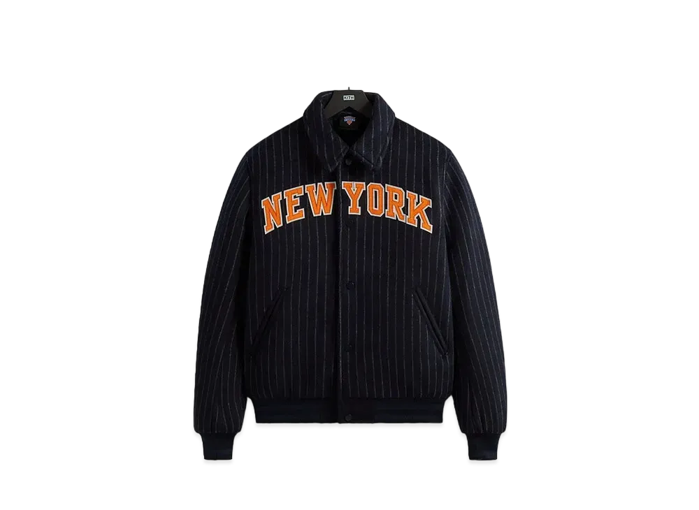 即 KITH キス NY ニックス ピンストライプ ウィリアム フーディ 即 KITH キス NY ニックス ピンストライプ ウィリアム フーディ