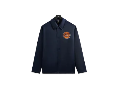 Kith x the New York Knicks Snap Front Coaches Jacket "Nocturnal"