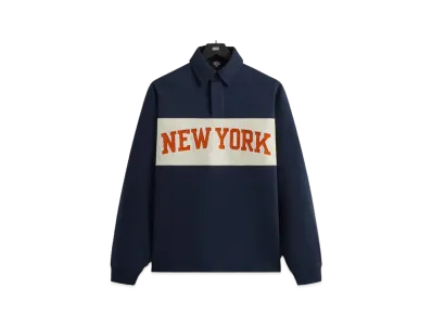Kith x the New York Knicks Long Sleeve Rugby Shirt "Nocturnal"